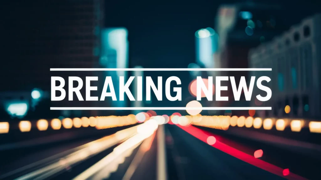 Laatste nieuws breaking news concept
