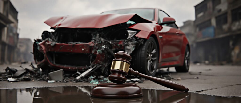 Autowrak juridische procedure schade-expertise